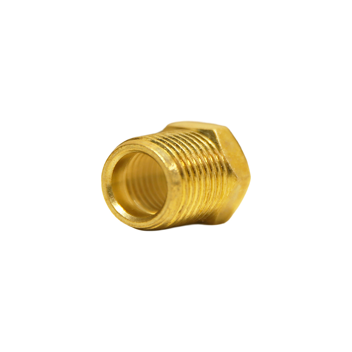 3/8" x 1/4" Brass Reducer Plug