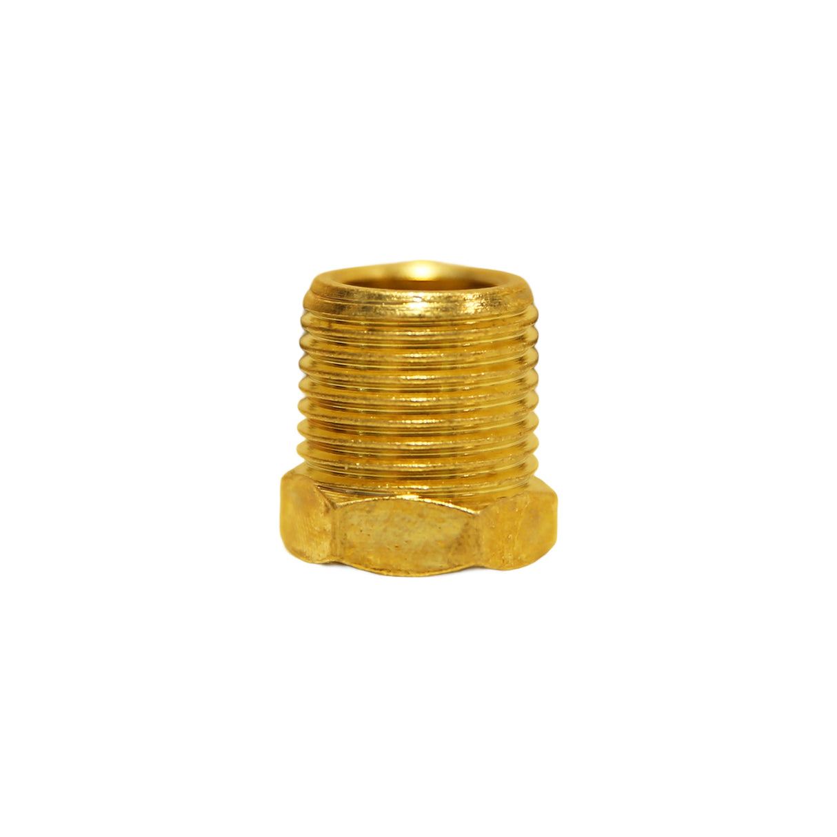 3/8" x 1/4" Brass Reducer Plug