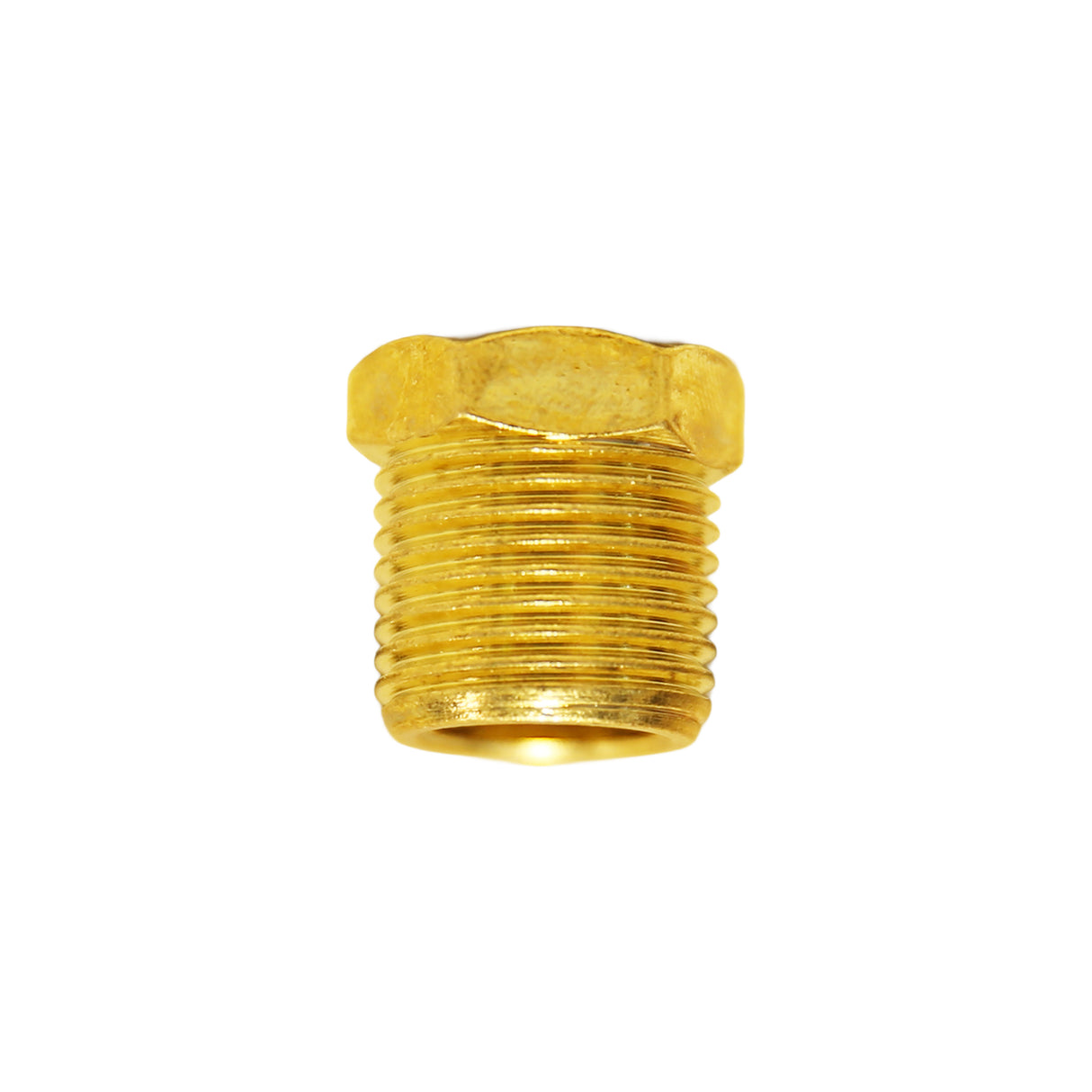 3/8" x 1/4" Brass Reducer Plug