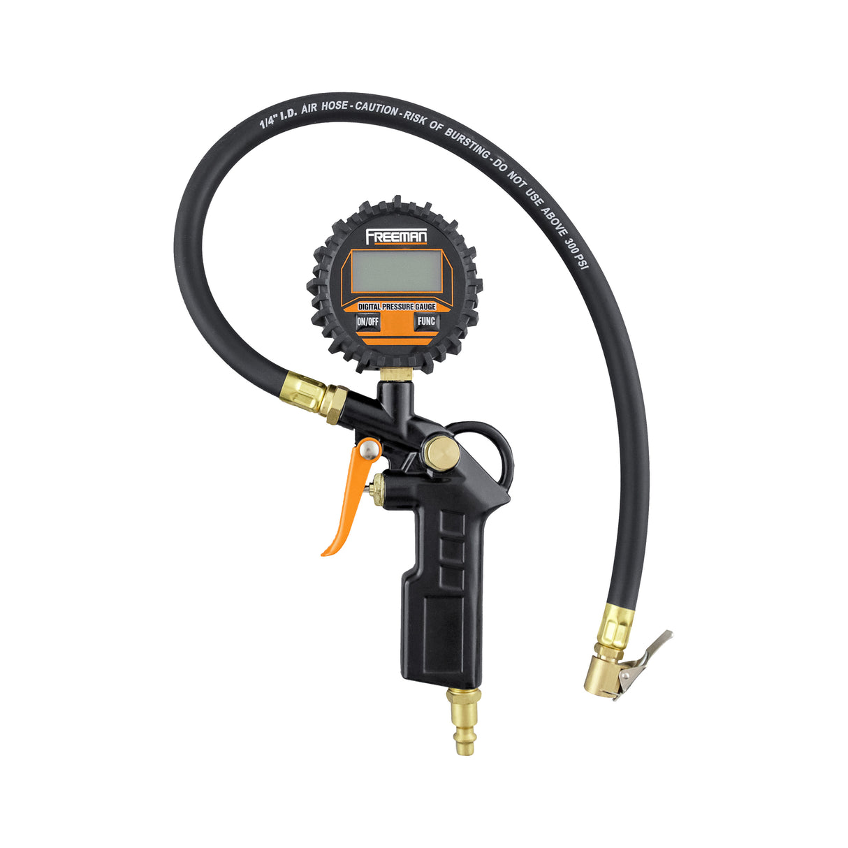 FATDTIBGK Digital Tire Inflator and High Flow Blow Gun Kit
