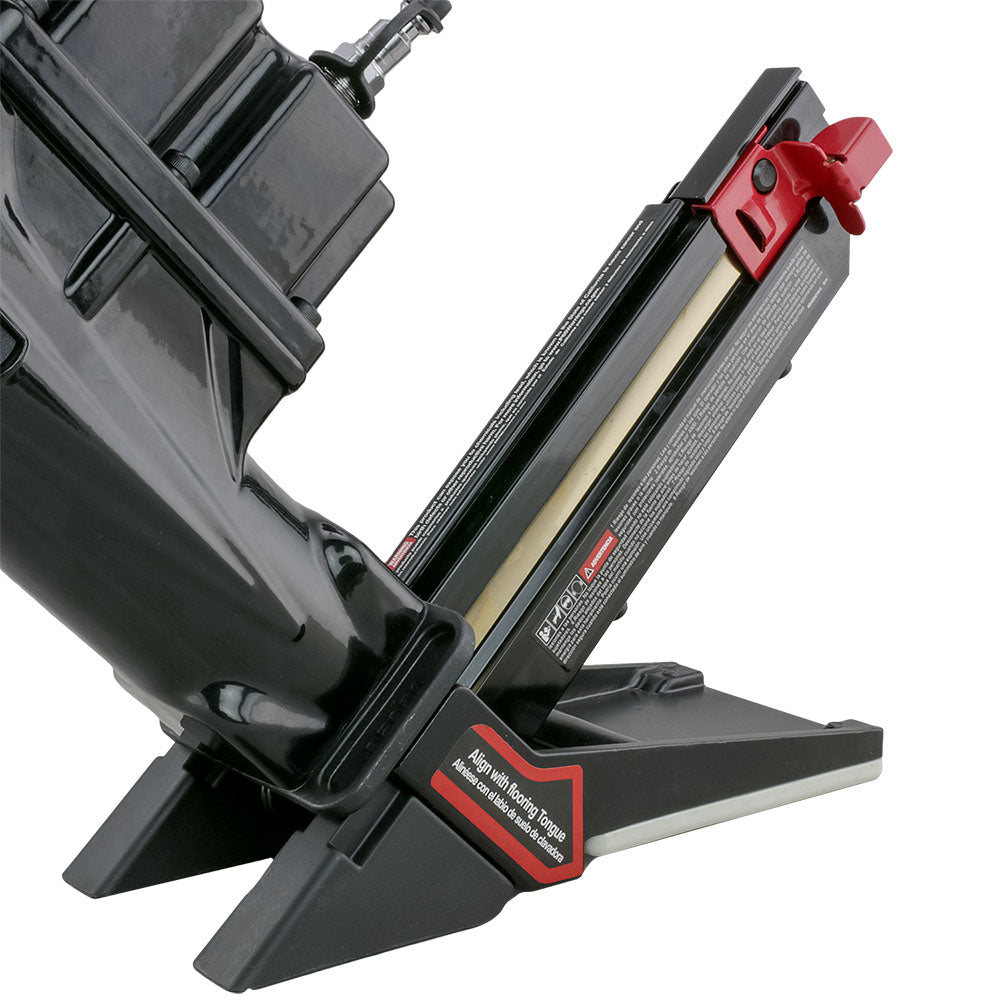 Kit neumático 3 en 1 para clavos/grapas de 5 cm de calibre 15.5 y 16 para pisos
