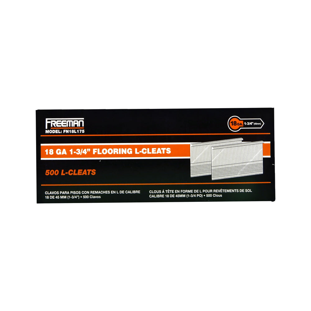 18-Gauge 1-3/4" Glue Collated Flooring L-Cleats (500 Count)