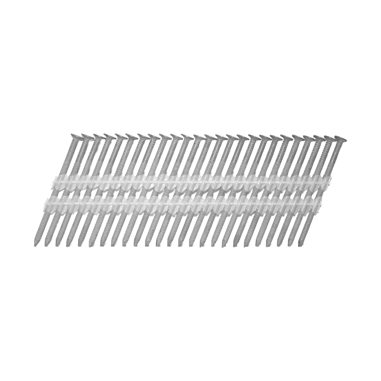 FR.113-2GRS 21 Degree .113" x 2" Plastic Collated Galvanized Ring Shank Full Round Head Framing Nails (2000 Count)