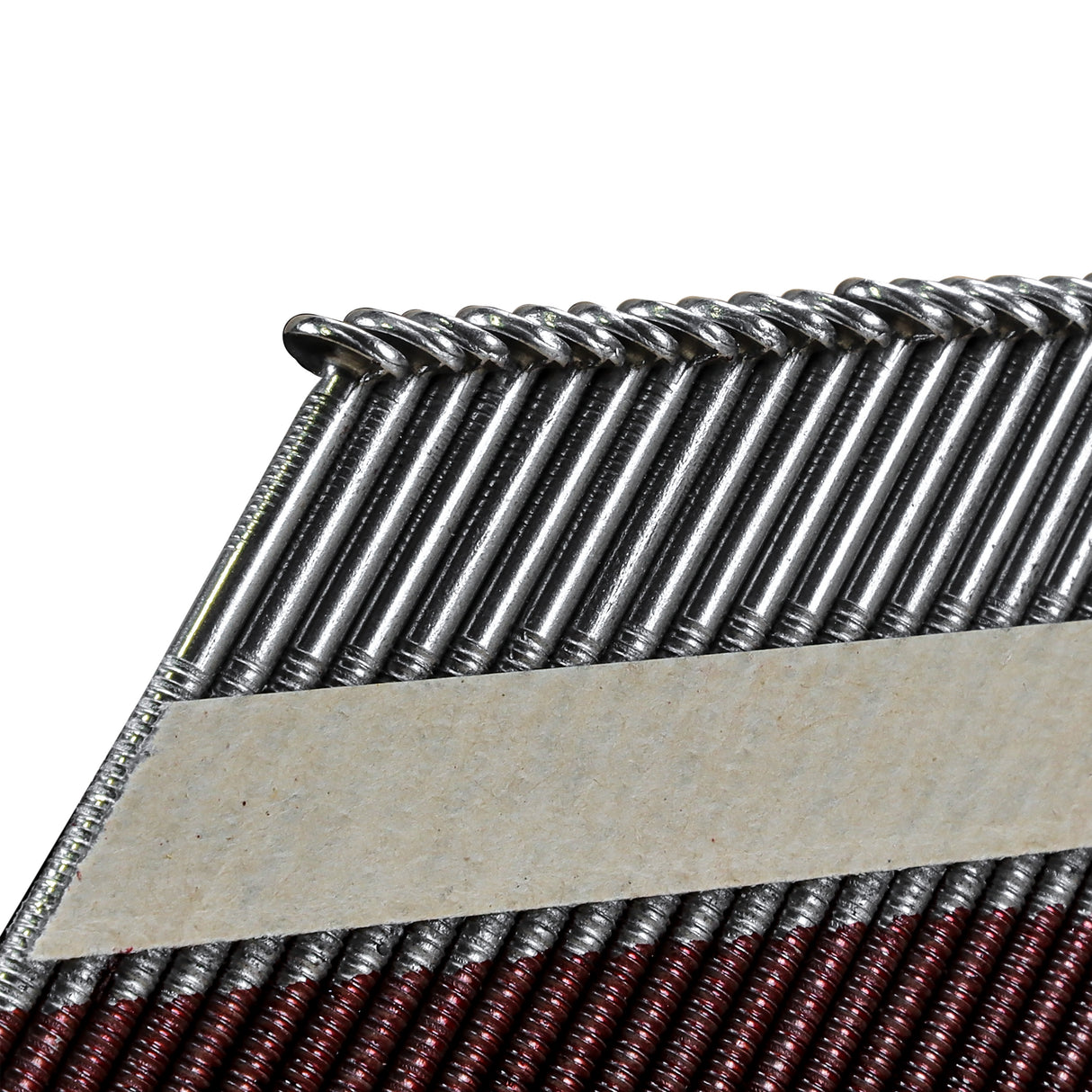 34 Degree .113" x 2-3/8" Paper Collated Bright Finish Smooth Shank Clipped Head Framing Nails (2000 Count)