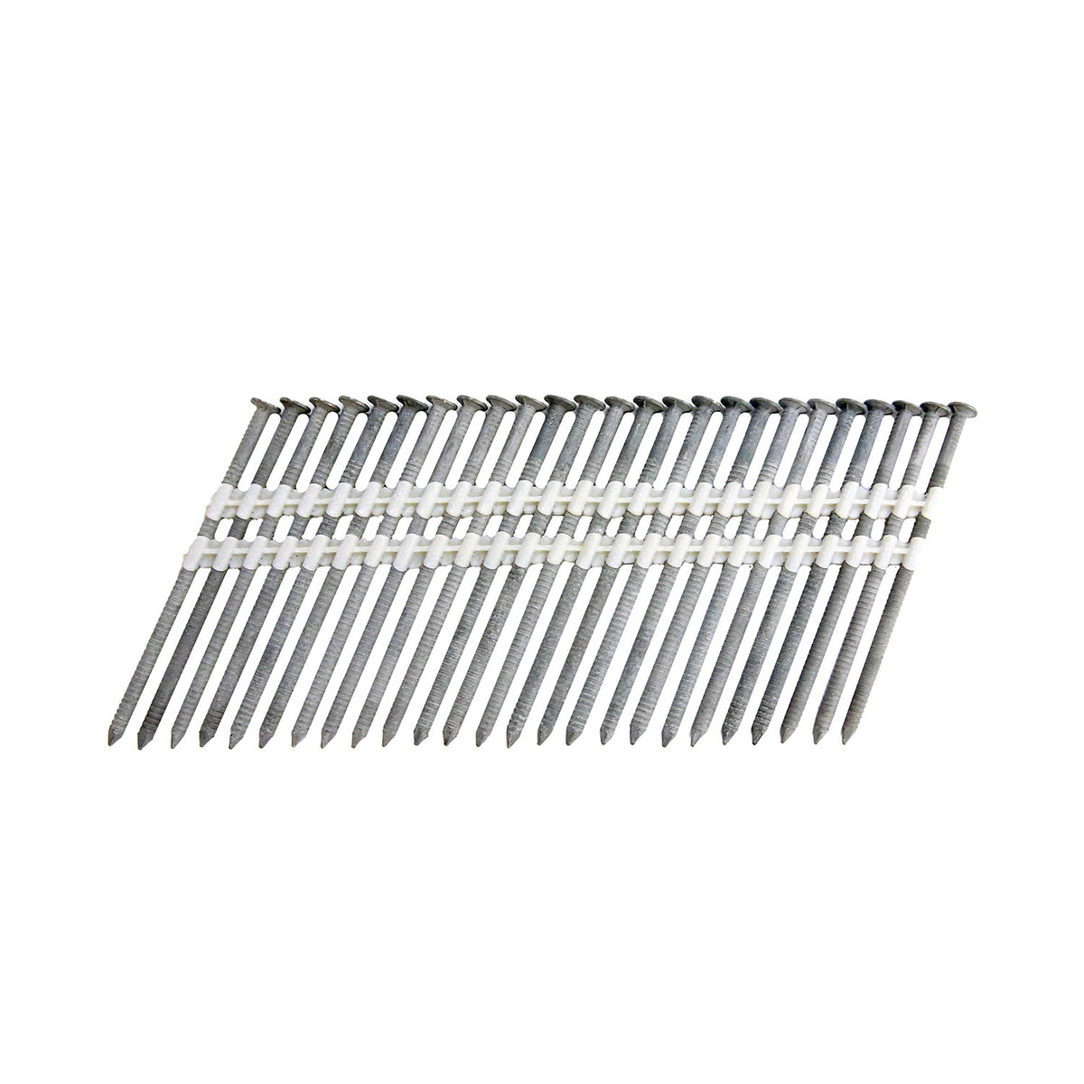 Clous à Charpente Huttig-Grip – 3 1/4 × .131 – Anneau Galvanisé – 21° – Boîte De 4000