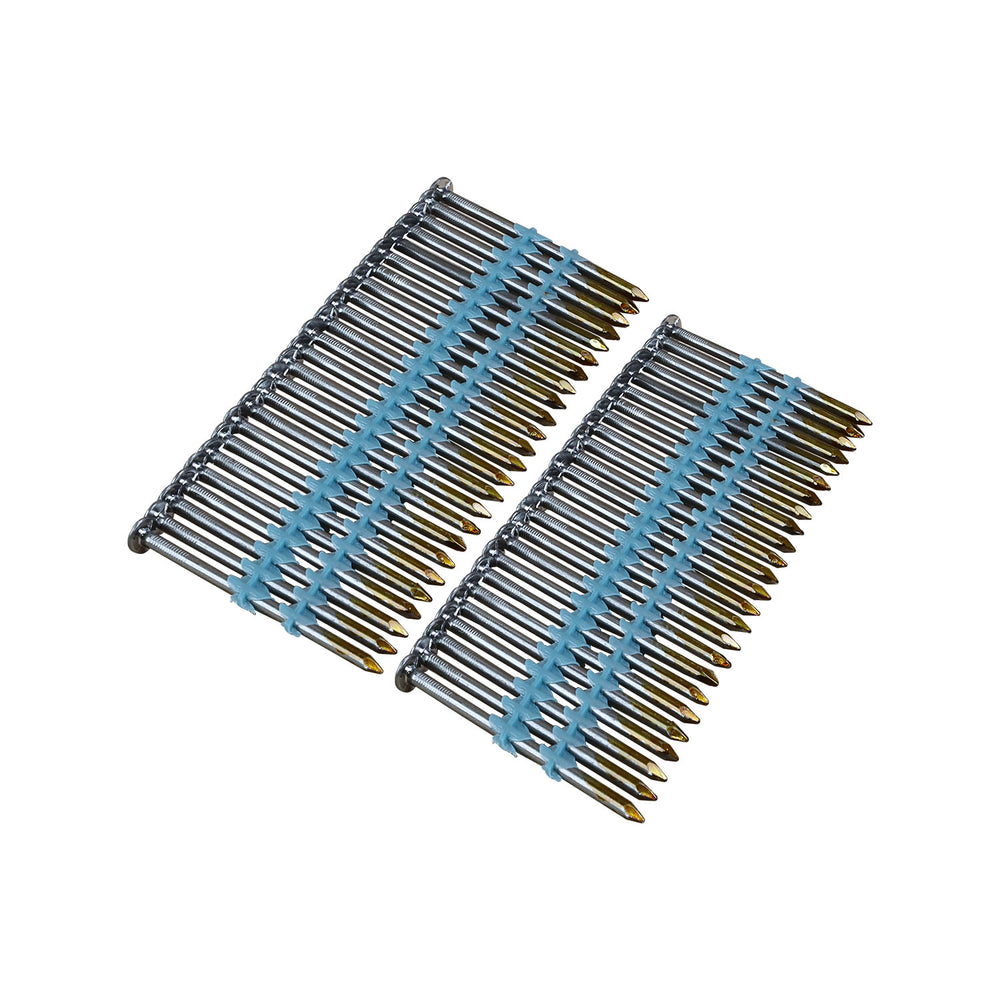 21 Degree 2-3/8" Plastic Collated Smooth Shank Full Round Head Framing Nails (500 Count)