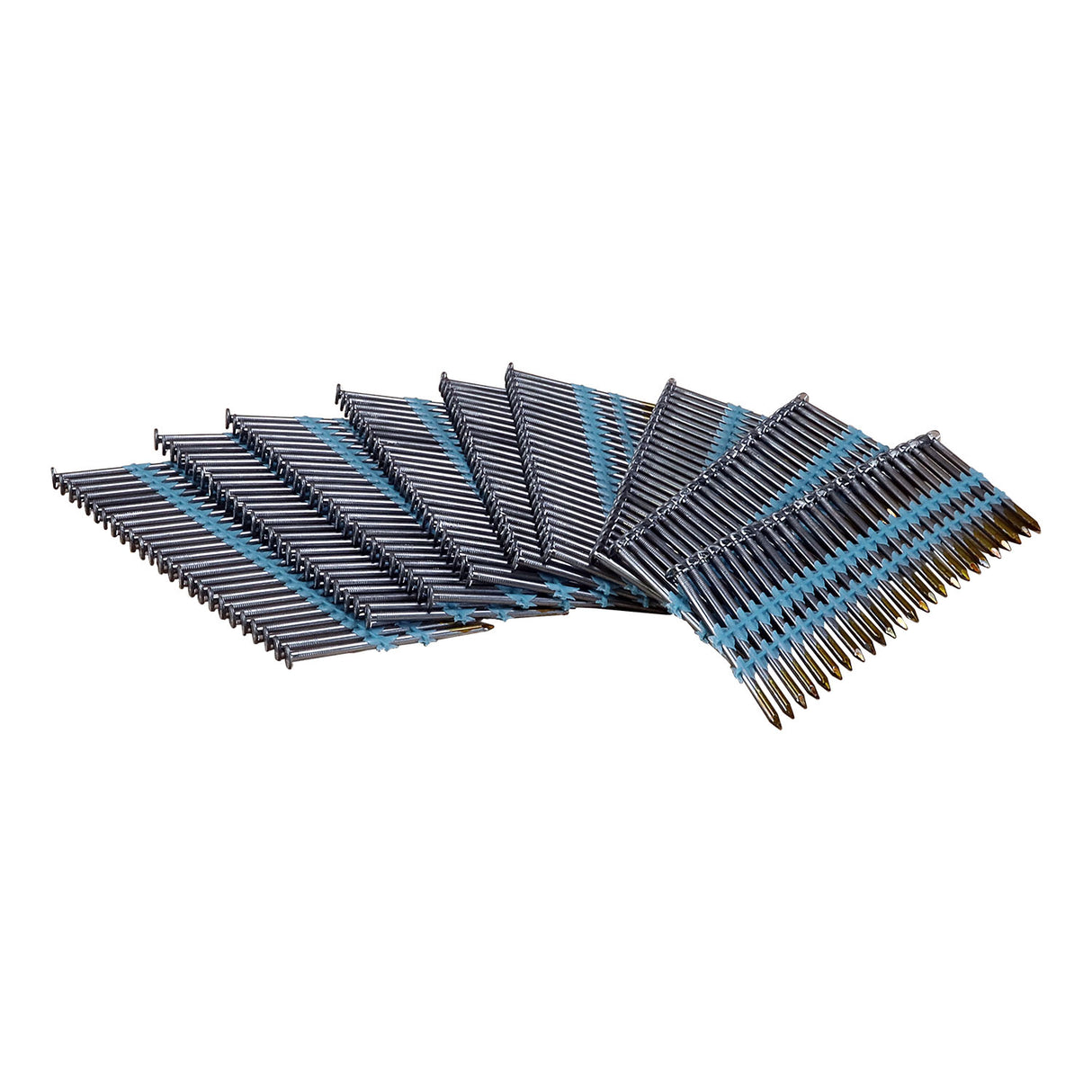 21 Degree 2-3/8" Plastic Collated Smooth Shank Full Round Head Framing Nails (500 Count)