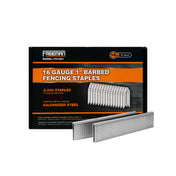 FS16G1 16-Gauge 1" Glue Collated Barbed Fencing Staples (2000 Count)