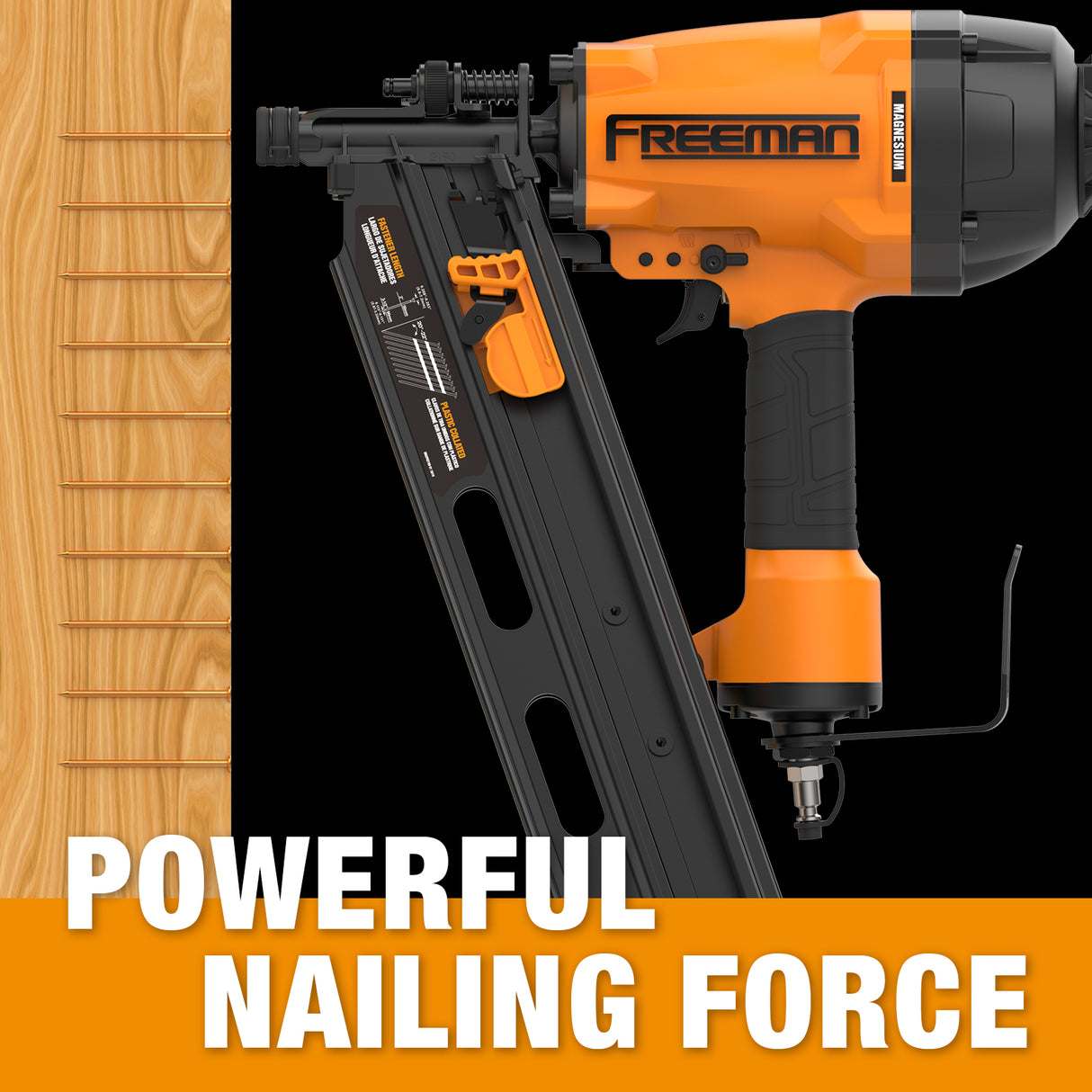 G2FR2190 2nd Generation Pneumatic 21 Degree 3-1/2" Framing Nailer