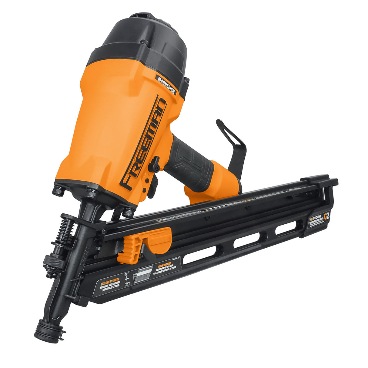 Pneumatic 34 Degree 3-1/2" Framing Nailer, 2nd Generation
