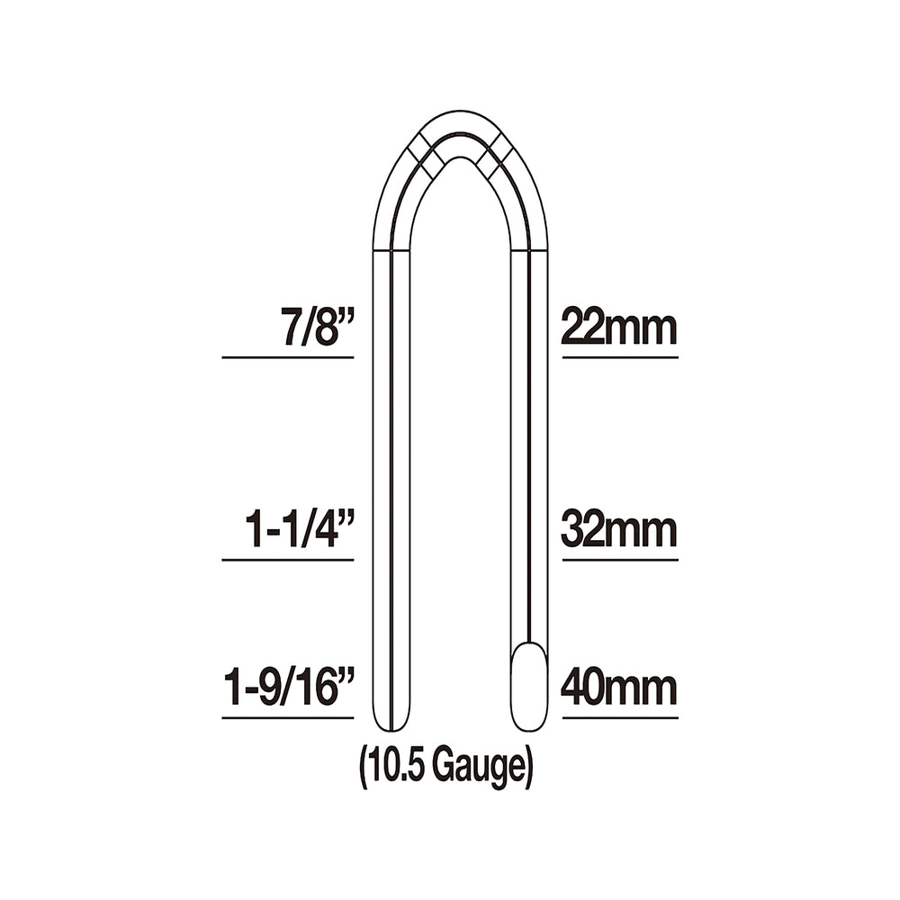 G2 Pneumatic 10.5-Gauge Fencing Stapler + 7/8" Fencing Staples (1500) Kit