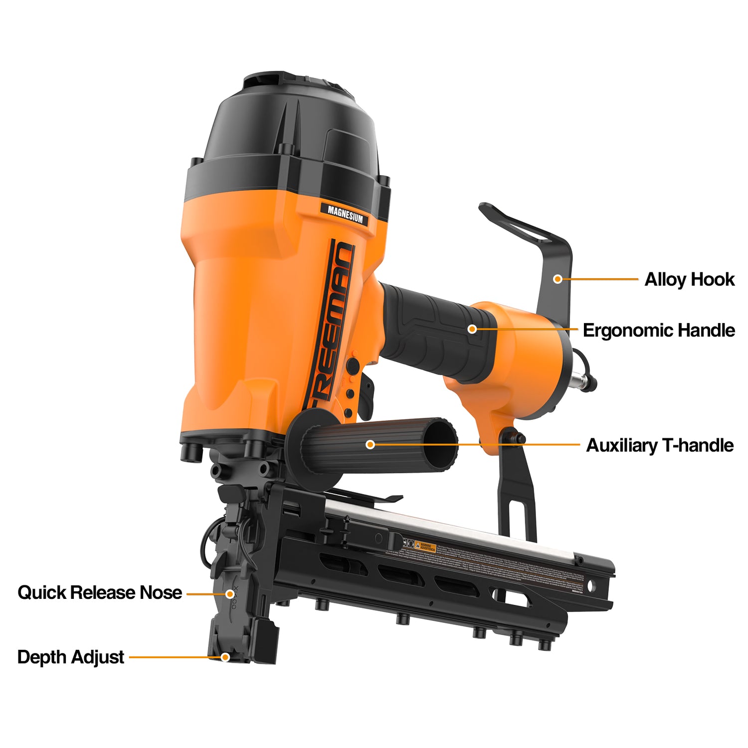 G2FS9 2nd Generation Pneumatic 9-Gauge 2" Fencing Stapler