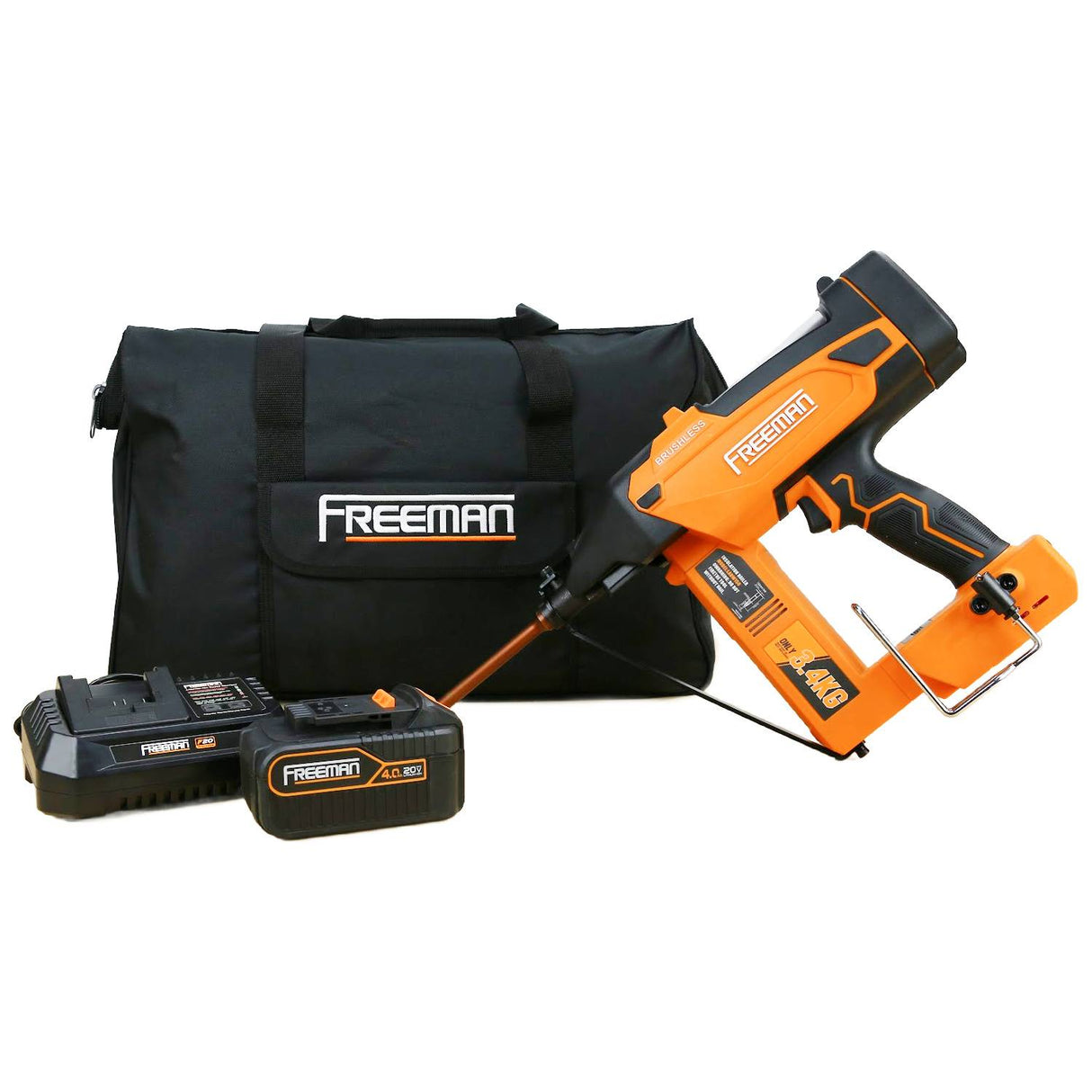 20V Cordless and Brushless Insulation Nailer Kit