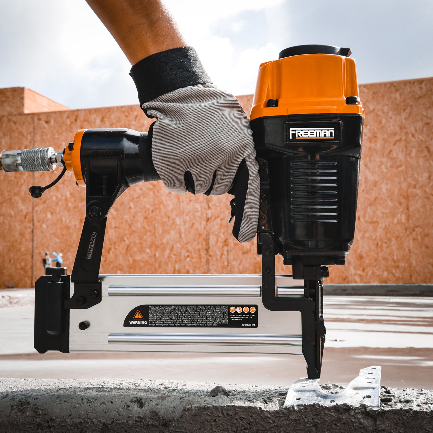 PCTN64 Pneumatic 14-Gauge 2-1/2" Heavy Duty Concrete T Nailer
