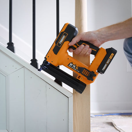 20V Cordless 2-in-1 18 Gauge 1-1/4" Brad Nailer, and Narrow Crown Stapler Kit