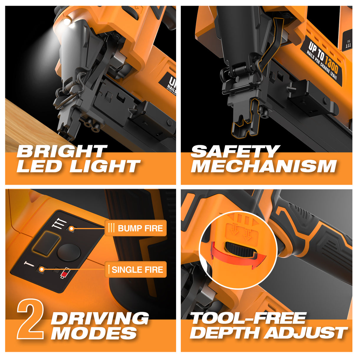 PE20VFS16 20 Volt Cordless 16-Gauge 1" Fencing Stapler Kit