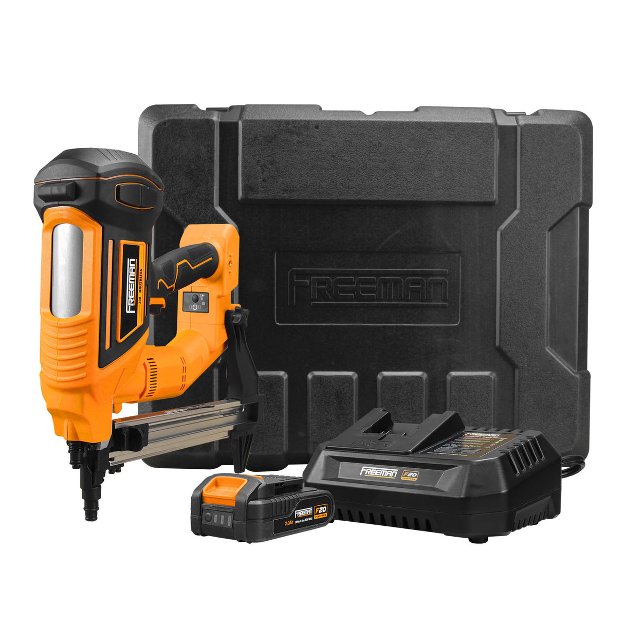 20V Cordless and Brushless 1-1/2" Concrete Strip Pin Nailer