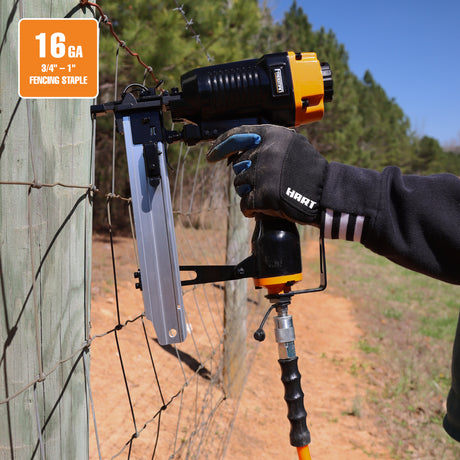 Pneumatic 16-Gauge 1" Fencing Stapler