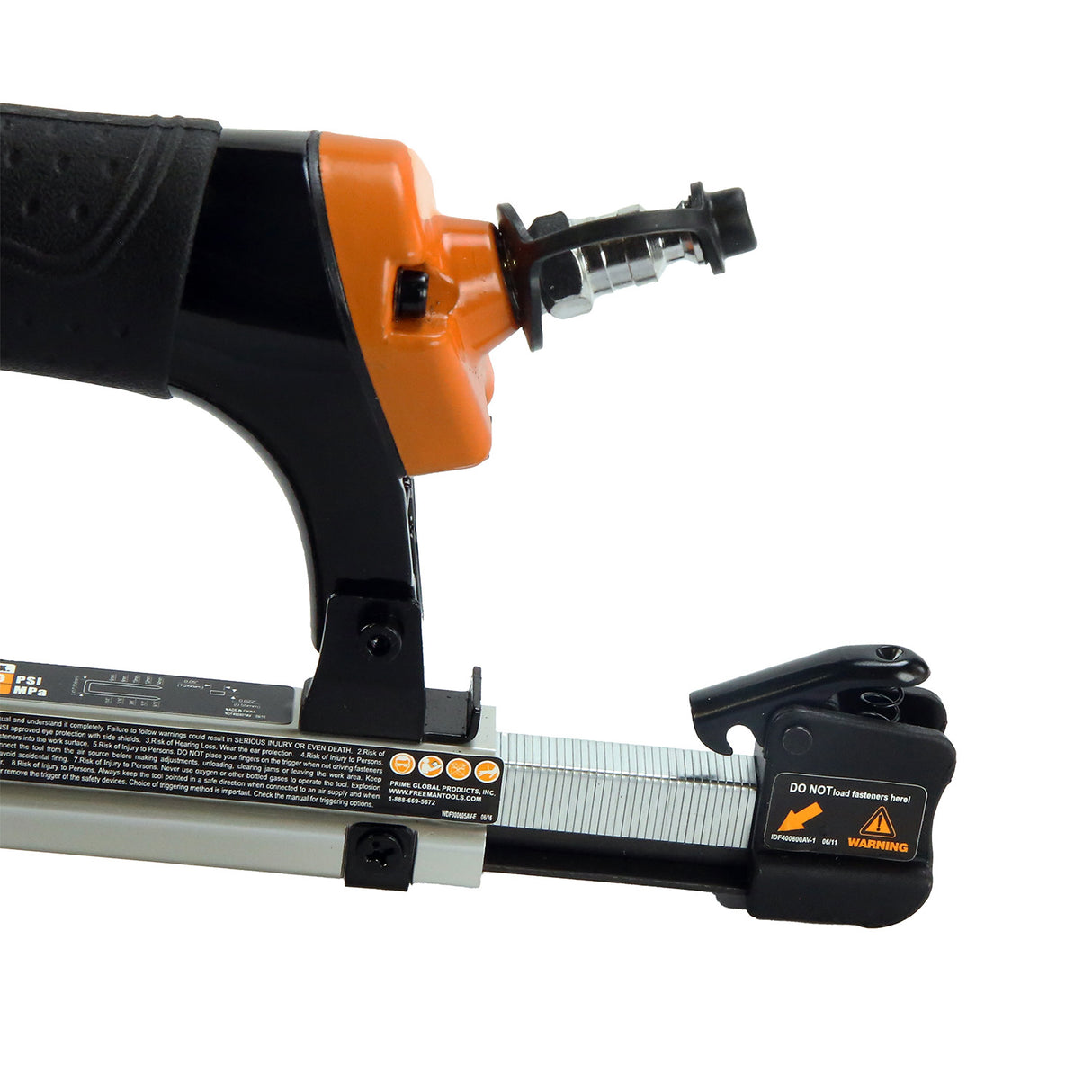 PFWS Pneumatic 20-Gauge 9/16" Fine Wire Stapler with Belt Hook – Compatible with Arrow® T50® Staples