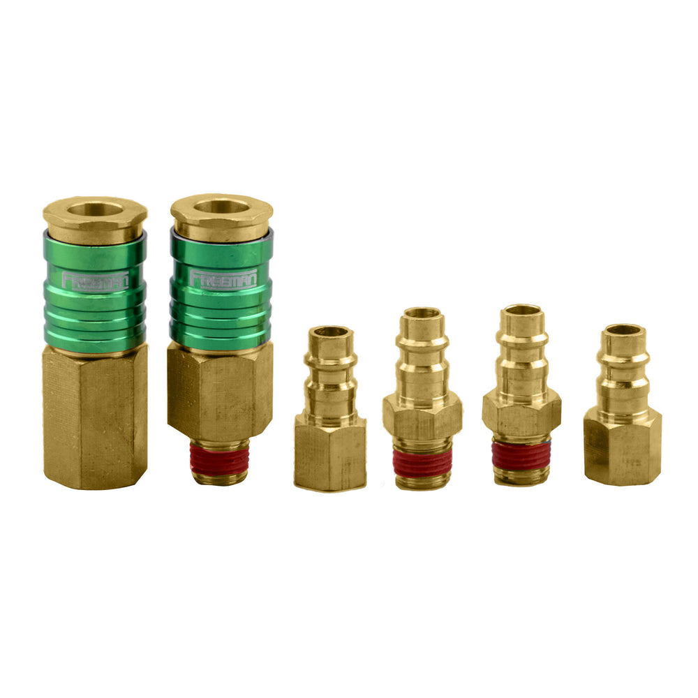 PHF3865WF 3/8" x 65' PU Hybrid High Flow Air Hose Kit