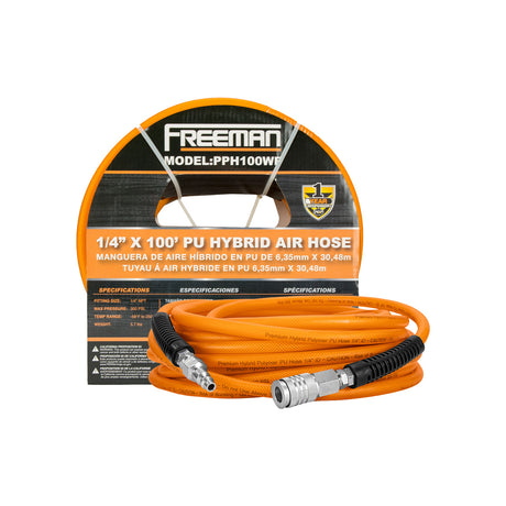 PPH100WF 1/4" x 100' PU Hybrid Air Hose