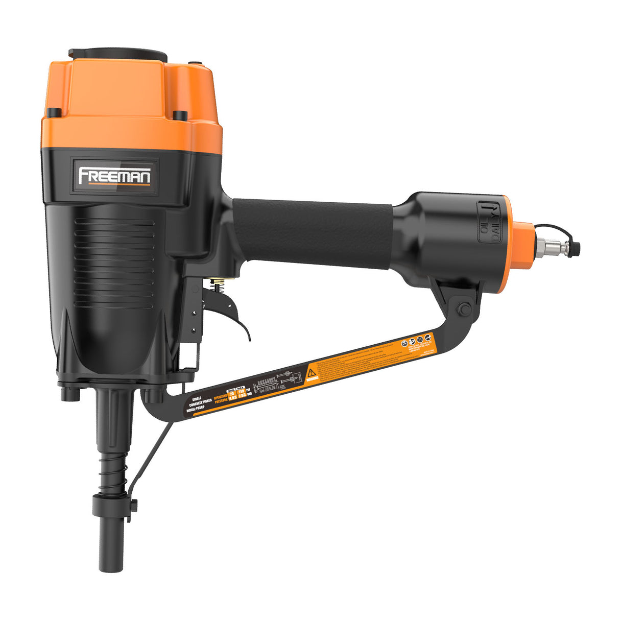 PSSCP Pneumatic 3" Single Pin Concrete Nailer