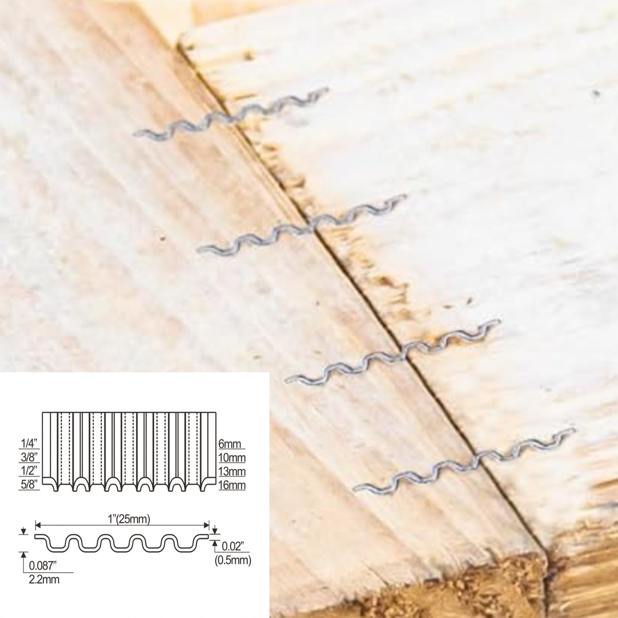 Pneumatic 5/8" Corrugated Stapler