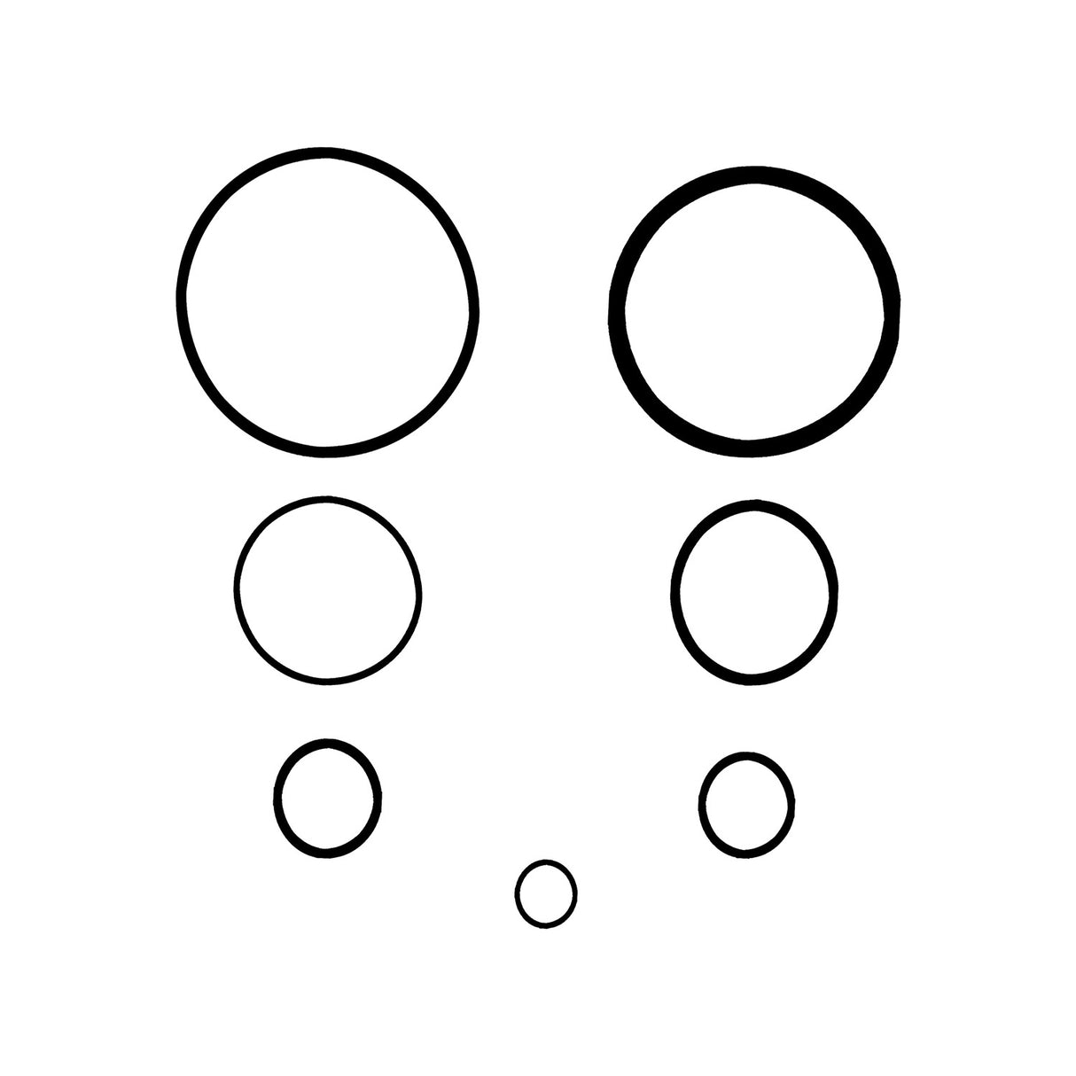 Replacement O-Ring Kit for PFWS Fine Wire Stapler