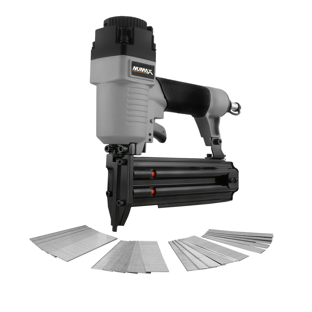 Pneumatic 18-Gauge 2" Brad Nailer with Nails