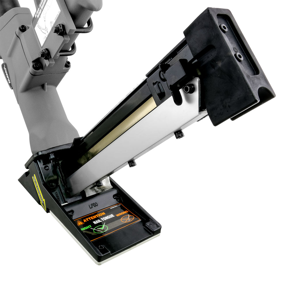 Pneumatic 3-in-1 15.5-Gauge and 16-Gauge 2" Flooring Nailer / Stapler