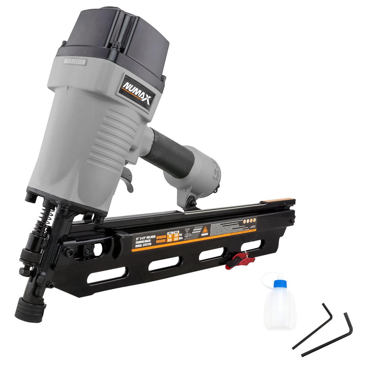 Pneumatic 21 Degree 3-1/2" Framing Nailer