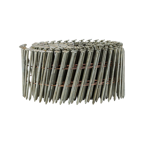 SNRSG92-225WC 15 Degree 2-1/4" Wire Collated Galvanized Ring Shank Coil Siding Nails (3600 Count)