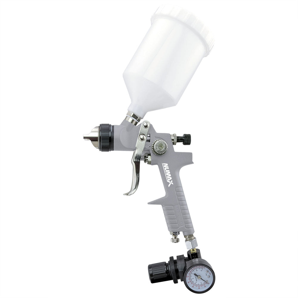 Pneumatic 1.4 mm Tip HVLP Gravity Feed Spray Gun