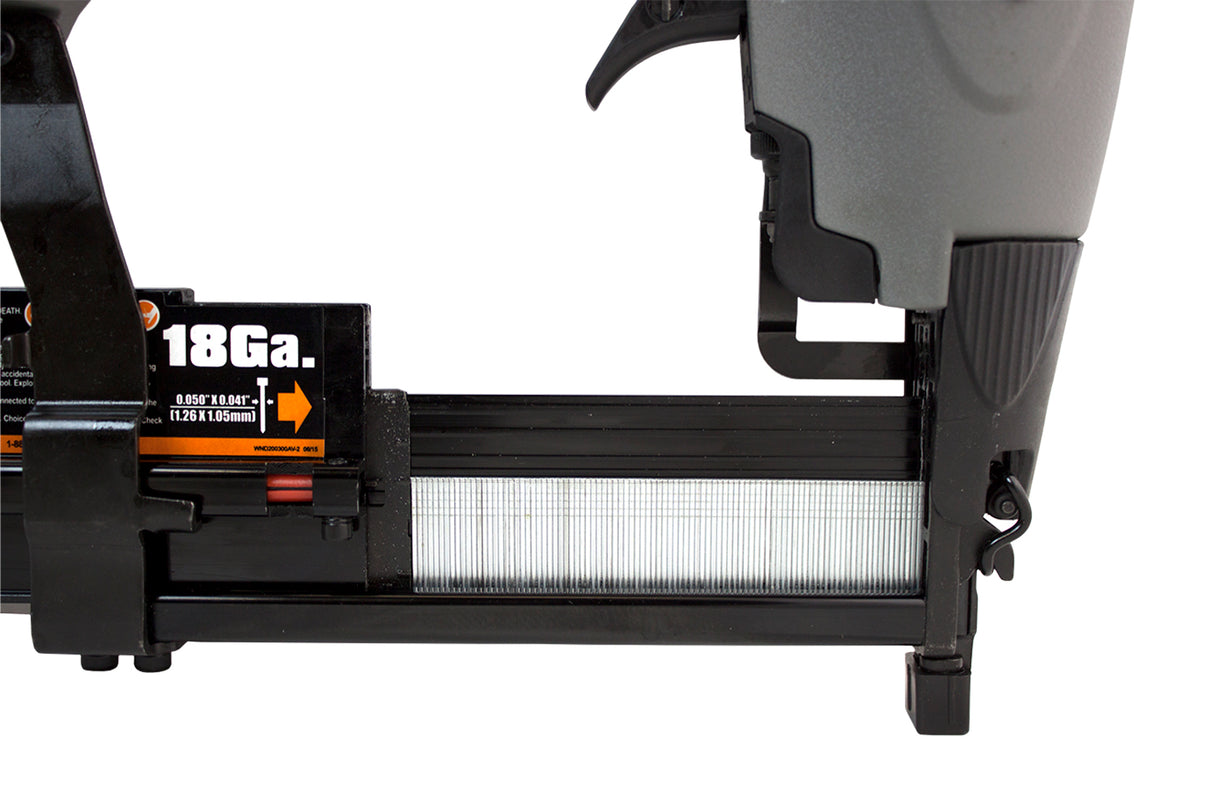 Pneumatic 3-in-1 16-Gauge and 18-Gauge 2-1/2" Finish Nailer / Stapler