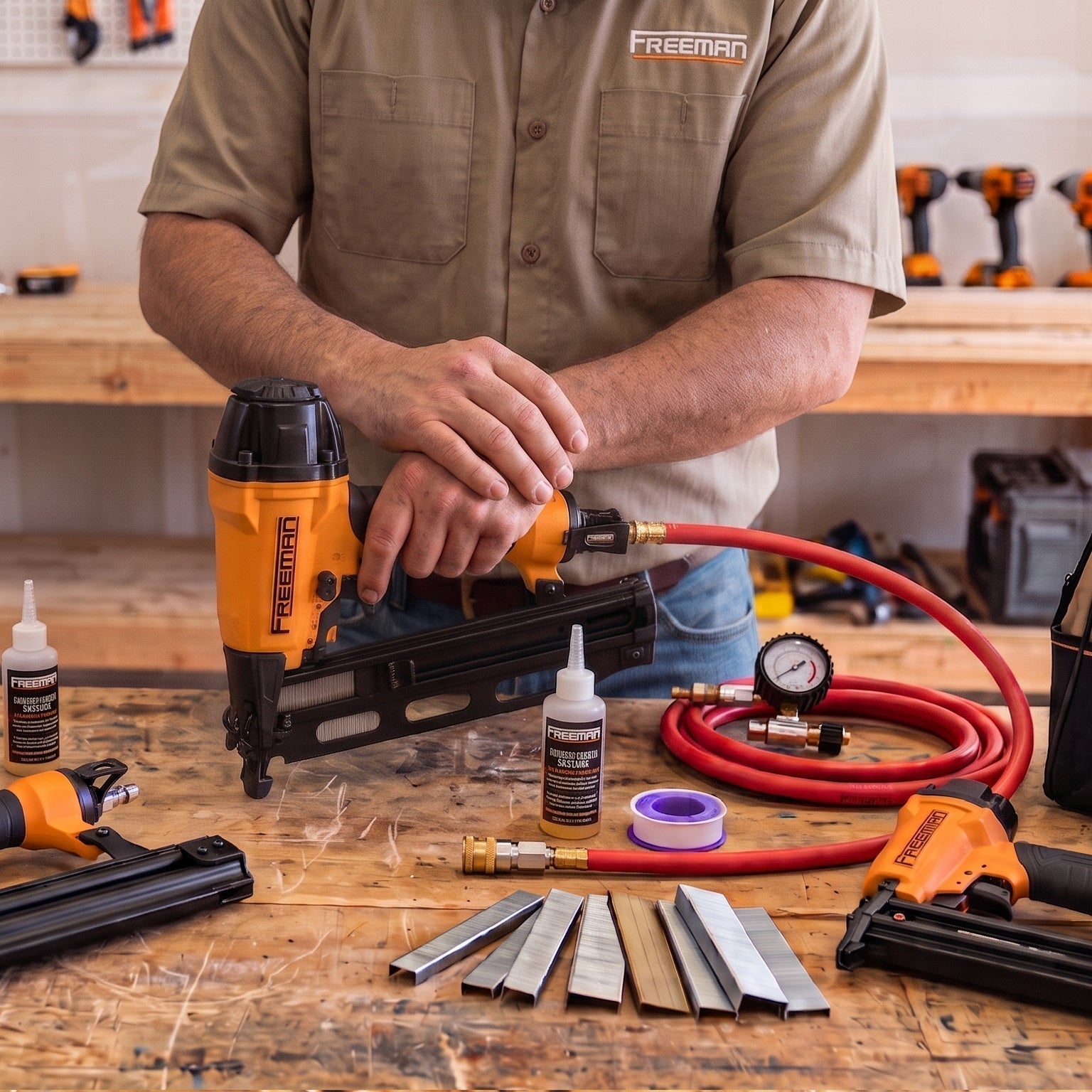 Freeman Masterclass - Pneumatic Tool Care Tips + Recommendations