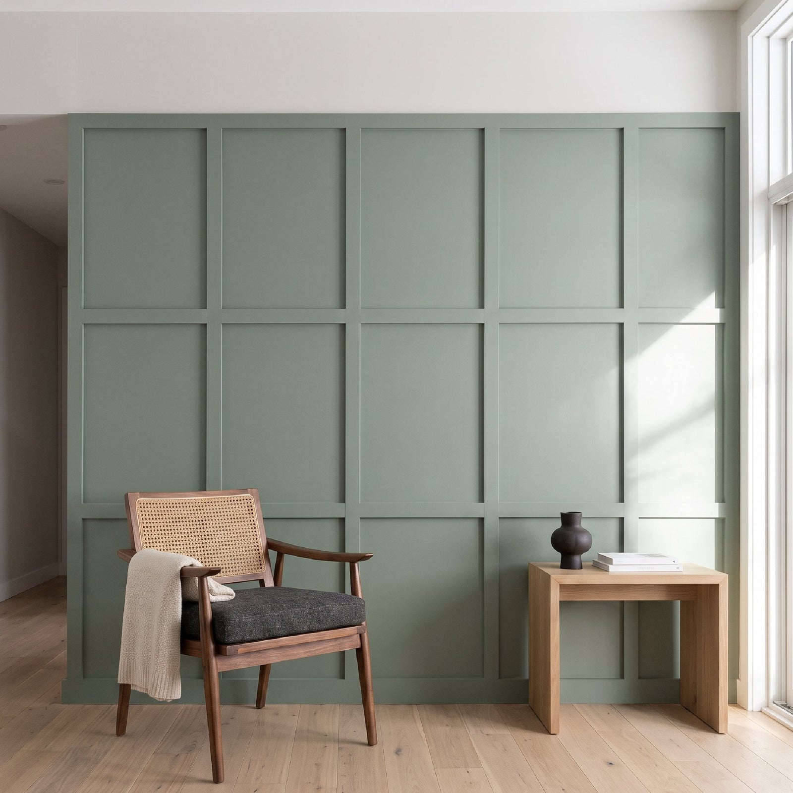 DIY Weekend Upgrade: How to Build a Floor-to-Ceiling Board & Batten Accent Wall