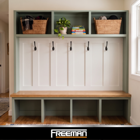 Back-to-School Mudroom Bench & Drop-Zone Built-Ins: A Weekend DIY Guide