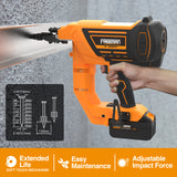 20V Cordless and Brushless 3" Single Pin Concrete Nailer