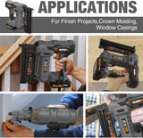 18V Cordless 3-in-1 16 and 18-Gauge Nailer / Stapler Kit