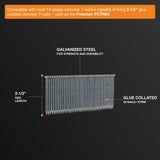 14-Gauge 2-1/2" Glue Collated Concrete T-Nails (1000 Count)