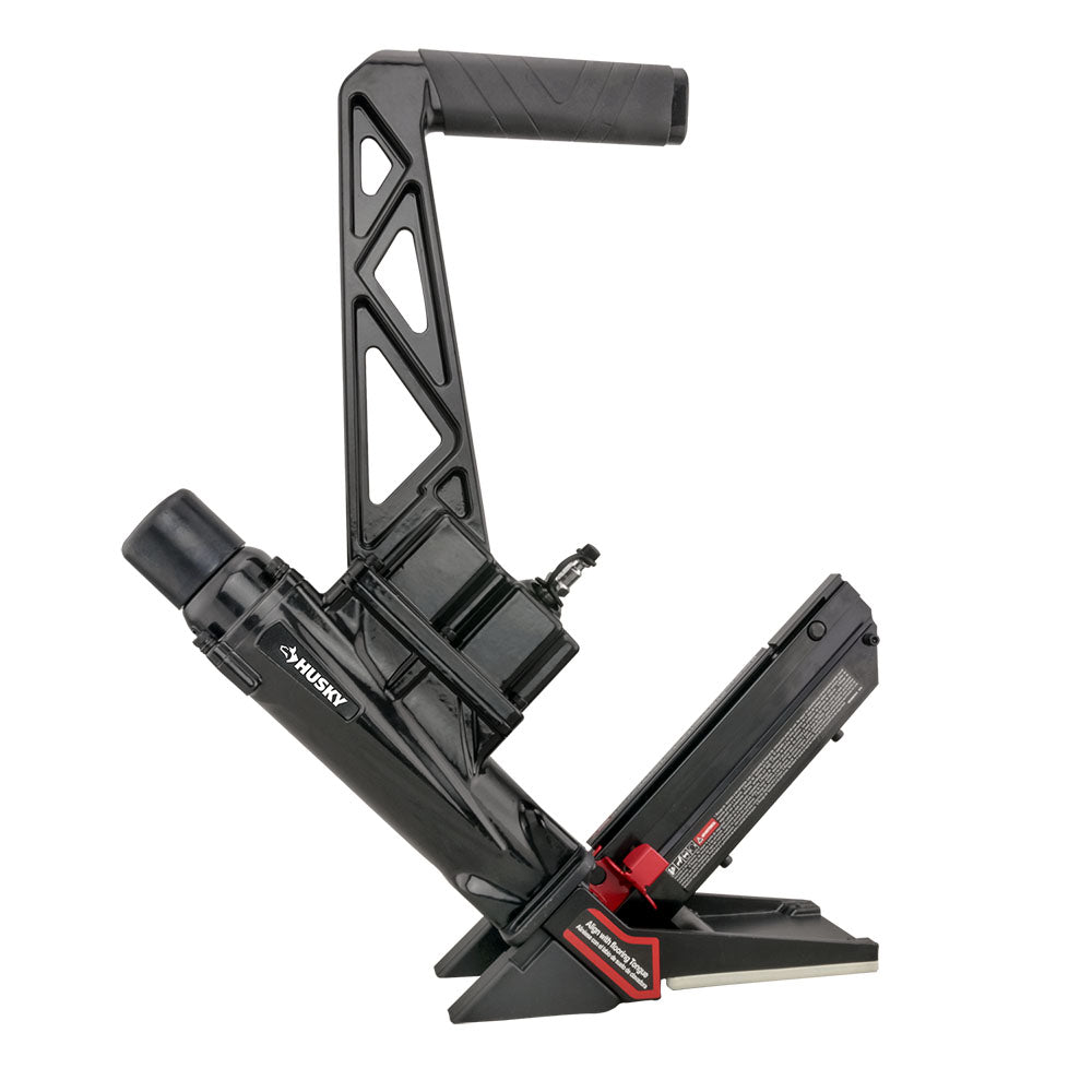 Kit neumático 3 en 1 para clavos/grapas de 5 cm de calibre 15.5 y 16 para pisos