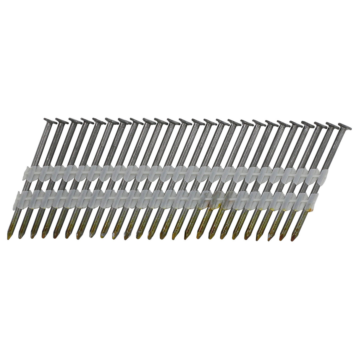 FR.113-238B 21 Degree .113" x 2-3/8" Plastic Collated Bright Finish Smooth Shank Full Round Head Framing Nails (2000 Count)