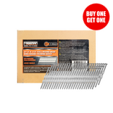 21 Degree .113" x 2" Plastic Collated Galvanized Ring Shank Full Round Head Framing Nails (2000 Count)