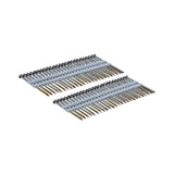 FR.113-2GRS 21 Degree .113" x 2" Plastic Collated Galvanized Ring Shank Full Round Head Framing Nails (2000 Count)