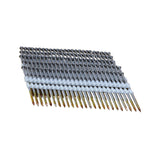 FR.120-3GRS 21 Degree .120" x 3" Plastic Collated Galvanized Ring Shank Full Round Head Framing Nails (2000 Count)