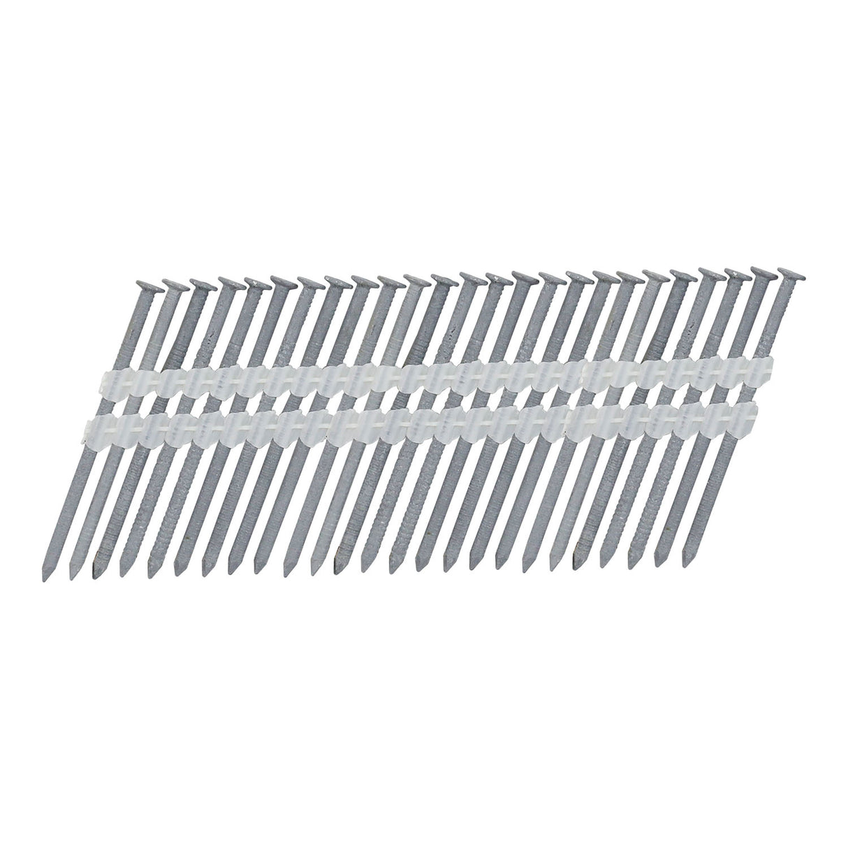 FR.131-314GRS 21 Degree .131" x 3-1/4" Plastic Collated Galvanized Ring Shank Full Round Head Framing Nails (2000 Count)