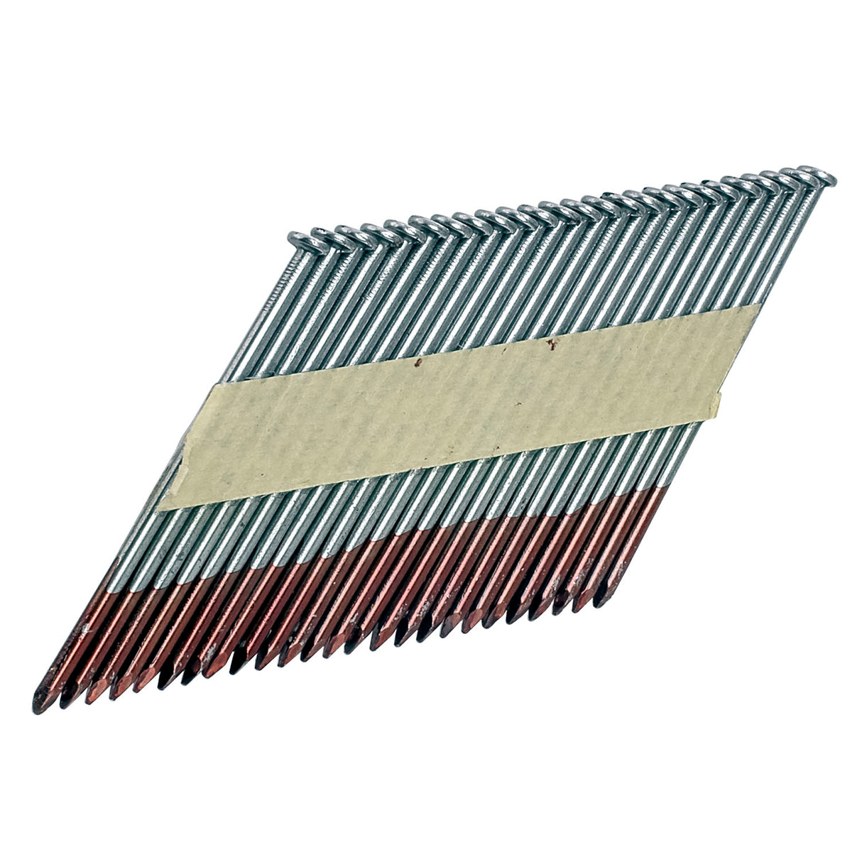 FR.131-34-314B 34 Degree .131" x 3-1/4" Paper Collated Bright Finish Smooth Shank Clipped Head Framing Nails (2000 Count)