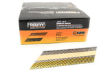 FR.131-34-3B 34 Degree .131" x 3" Paper Collated Bright Finish Smooth Shank Clipped Head Framing Nails (2000 Count)