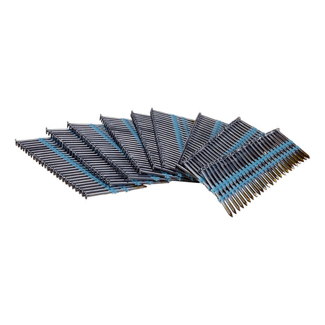 21 Degree 2-3/8" Plastic Collated Smooth Shank Full Round Head Framing Nails (500 Count)