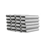 FS105G78 10.5-Gauge 7/8" Glue Collated Barbed Fencing Staples (1500 Count)